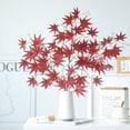 thumbnail image 1 of Nilvkv Autumns Feast Simulation of Green Maple Tree Branches-3 Colors Optional Creating The Beauty of European and Home Halloween Autumns Harvests Decoration, 1 of 6