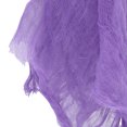 thumbnail image 2 of Gauze Ghost Pendant with Jute Rope Hanging Scary Ornament for Tree Courtyard Window Outdoor Yard Halloween Decoration Purple 17x15x3 Inches / 43.2x38.1x7.6 cm, 2 of 9