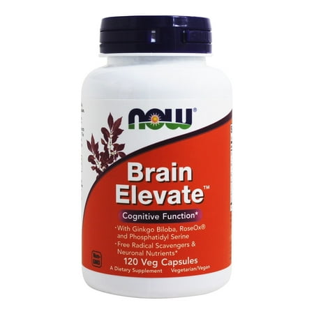 NOW Foods - Brain Elevate Vegetarian - 120 Vegetarian