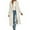Beige, variant on Women's Winter Long Coat Loose Fit Warm Jacket Contemporary Stylish Casual Outerwear for Street Daily Wear