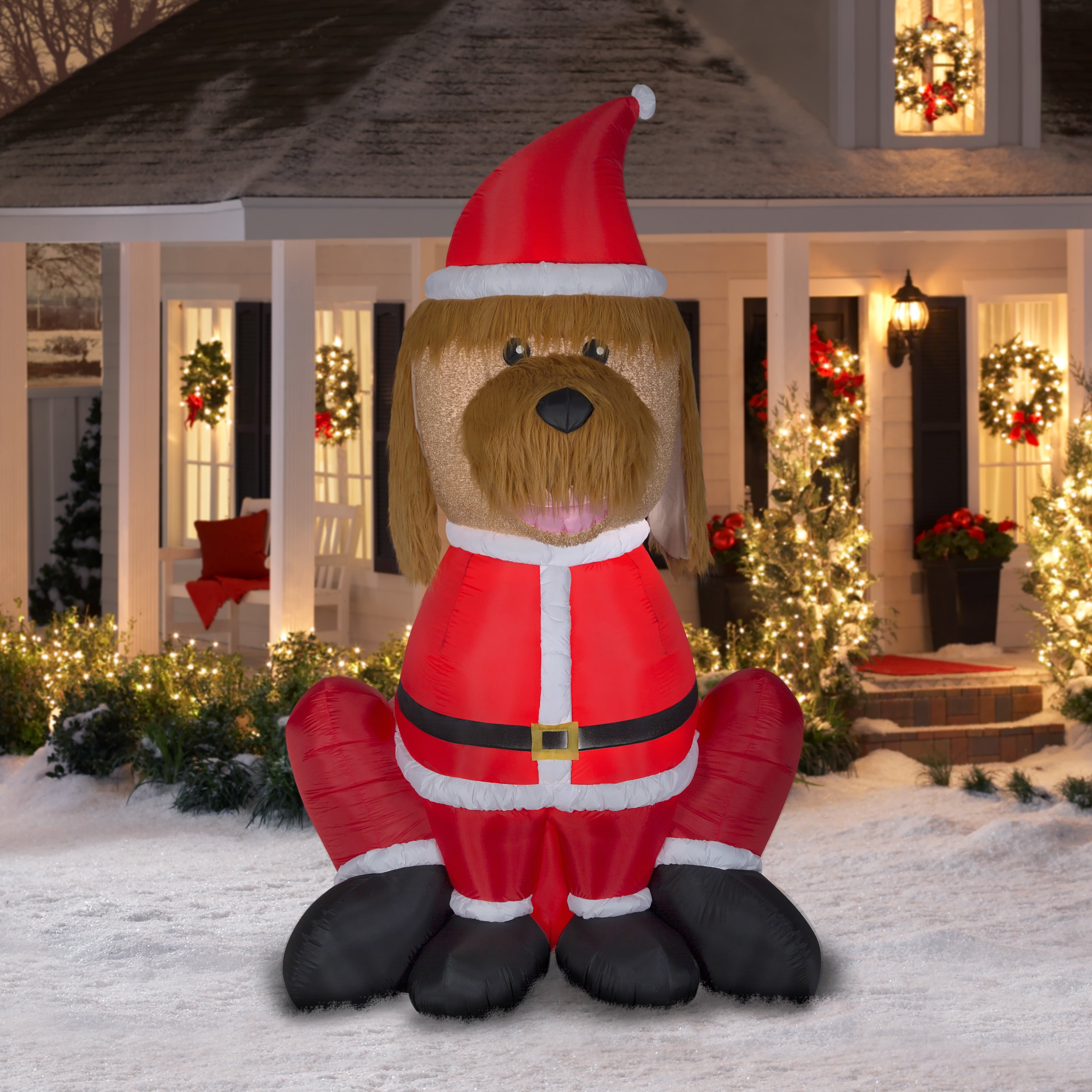 airblown inflatable mixed media golden doodle giant 9ft tall by gemmy industries walmartcom - Goldendoodle Christmas Decorations airblown inflatable mixed media golden doodle giant 9ft tall by gemmy industries walmartcom - Goldendoodle Christmas Decorations