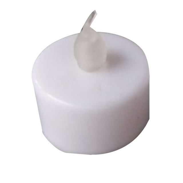 ziyahi 12pcs LED Electronic Candle Built-in Button Battery Birthday Wedding Party Christmas Decorative Light