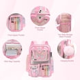 thumbnail image 3 of Mochila Transparente Impermeable Crvint Rosa Linda, 3 of 8