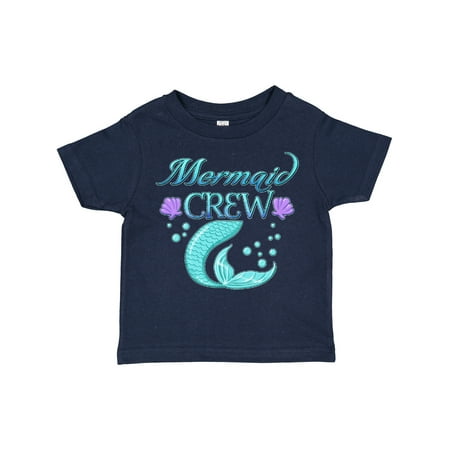 

Inktastic Mermaid Crew Gift Toddler Boy or Toddler Girl T-Shirt