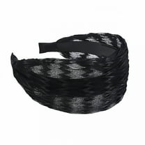 VANIDO Hair Barrettes Women Headband Wide Lace: Simple Solid Color Hair Headband Hair Band Hair Accessory