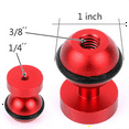 thumbnail image 4 of Aluminium Ball Head Mount for 1-Inch Clips, Multi-Position Connection with 360-Degree Rotation for Versatile Photography Use, 4 of 4