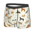 thumbnail image 2 of Bingfone Dogs Funny Pets Men's Underwear - Casual Stretch Boxer Briefs-Medium, 2 of 9