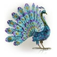 thumbnail image 3 of Alpine Corporation 23"H  Peacock Garden Statue, 3 of 12