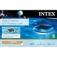 thumbnail image 7 of Intex Solar Powered LED Floating Pool Night Light, Auto On Color Changing, 7 of 7