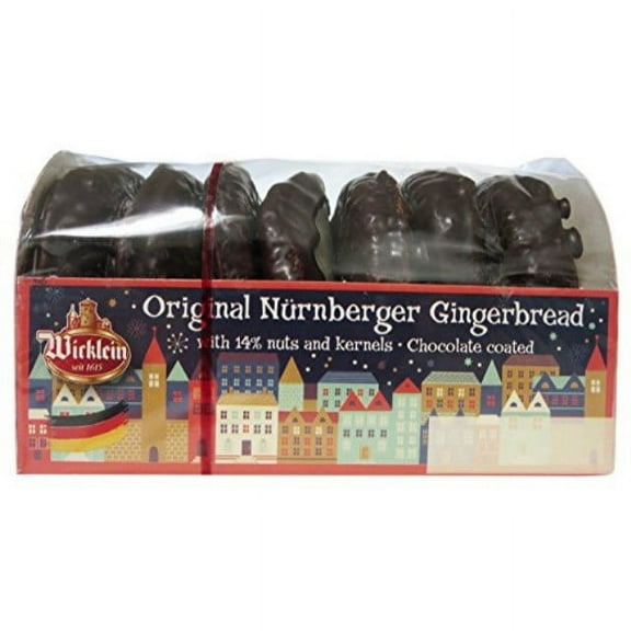 Wicklein Chocolate Coated Lebkuchen Holiday Nuremburger Gingerbread Cookie
