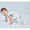 thumbnail image 3 of WIBACKER Baby Sleep Sack TOG 0.5 Wearable Blanket for Babies 100% Cotton 2-Way Zipper 0-6 Months Newborn, 3 of 11
