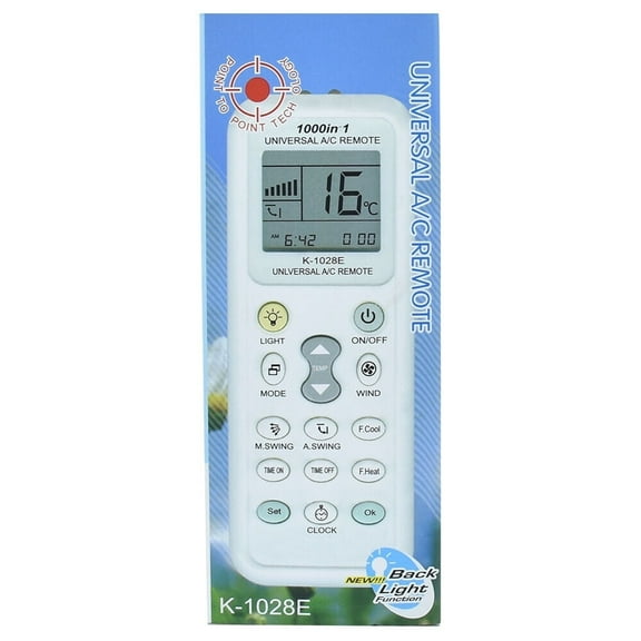 New K-1028E For Universal LCD Air Conditioner IR AC A/C Remote Control 1000 in 1