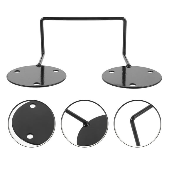 Phenofice 2Pcs Iron Mattress Retainer Bar for Bed Frame Non Slip Mattress Gripper To Prevent Sliding 6.7x4.1x1.9in