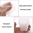 thumbnail image 4 of 10Pcs Seed Starting Pots,2.76x3.15In Plastic Nursery Pots Gardening Pots,Square Nursery Plant Container,Clear Garden Containers for Succulents, 4 of 4