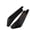 Black, variant on Rear Bumper Spoiler Canards Diffuser Car Side Fin Scratch Protector Black Rear Lip Wrap Angle Splitters Modificati