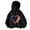F123-BK3, variant on FYDUU Kids Girls Hoodies Sweatshirts Casual Heart Print Hoodie Pullover Fashion Hooded Sweatshirt Top Children's Fall Clothes 9-10 Years