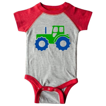 

Inktastic Cute Green Tractor Gift Baby Boy or Baby Girl Bodysuit