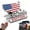 B, variant on Patriot Flag Edition Metal Car Emblem Car Badge, We The People Edition 3D Metal Car Emblem, Red and Blue Patriot Flag Metal Car Emblems and Badges, for Automotive, Trucks, SUV, Motorcycle