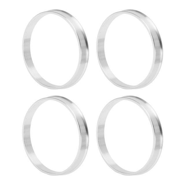 Anillos Centrados en el Cubo de la Rueda del Coche de Aleación de Aluminio Unique Bargains OD 69.6mm a ID 65.1mm 4 Pcs