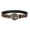 Brown, variant on ibiyuan Belt For Men Western Cowboy Belt with Bull Buckle Floral Embossed Design Adjustable Fashion Accessory for Daily Wear and Parties