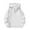 White, variant on Ruyang Teen Girls Soft Hoodie Fall Thin Cropped Half Zipper Hooded Pullover Sweatshirts Plain Casual Long Sleeve Tops Clothes
