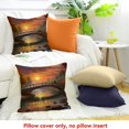 thumbnail image 4 of FCXZI Sunset Farmhouse Throw Pillow Cover for Home Sofa Couch Linen 20x20in, 4 of 5
