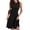 Black, variant on Women's Summer Dresses 2026 Sleeveless Ruched Waist A Line High Low Midi Waist Tight Party Wedding Guest Dresses Trendy Cocktail Dress Blue L