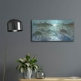 thumbnail image 4 of Luxe Metal Art ' Inside Flats' by Jim Roberts, Metal Wall Art, 24"x12", 4 of 10