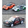 thumbnail image 3 of Coche de juguete eléctrico a Control remoto para niños, vehículo de carreras de derrape AE86, de alta velocidad, tamaño Mini, 20 Km/h, 1/24, 2,4G, 3 of 4