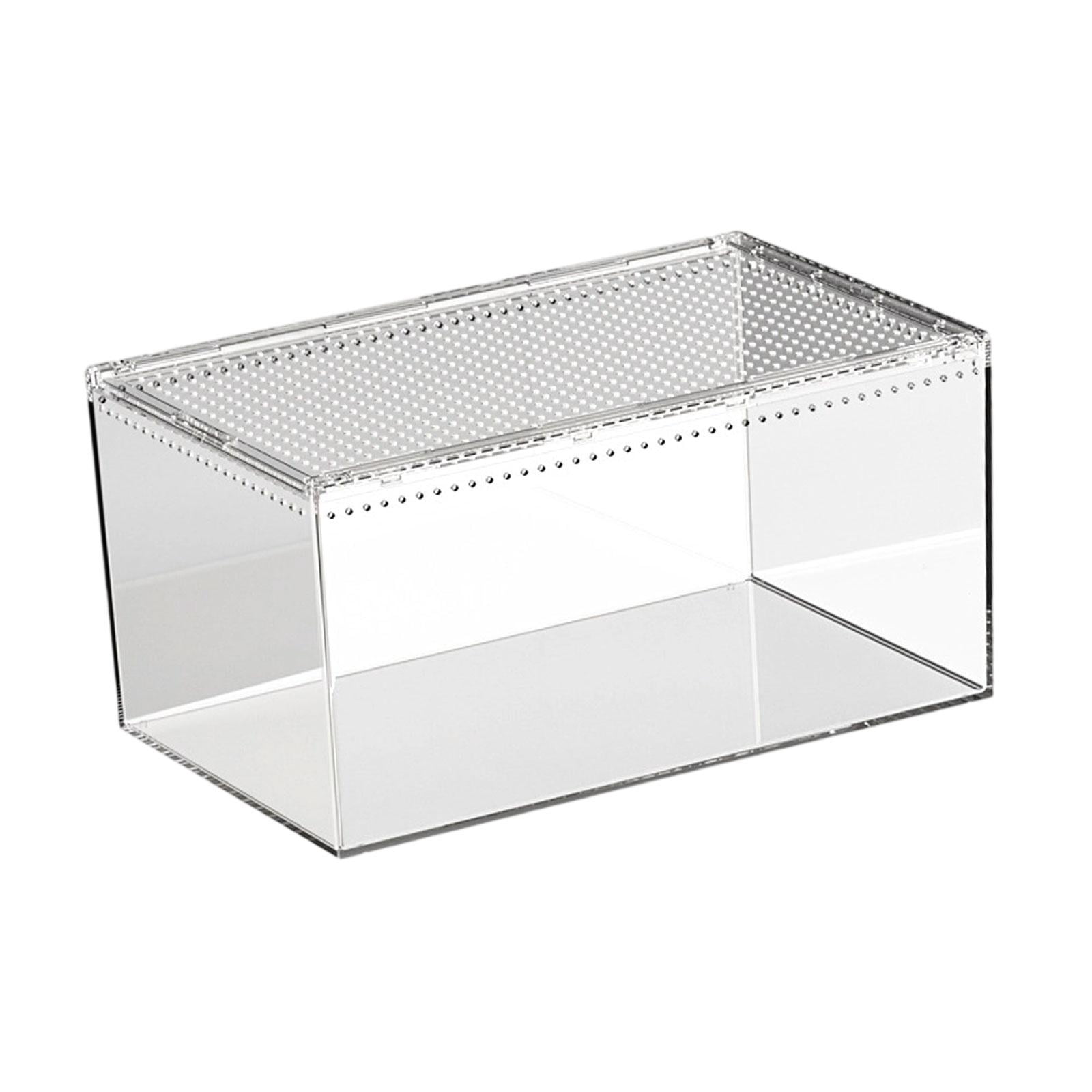 oshhni Reptile Breeding Box Animal Habitat Cage for Turtle Chameleons Hatching Case
