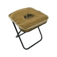 thumbnail image 4 of Taburete de camping plegable pequeña silla plegable para viajar jardinería senderismo Caqui, 4 of 8