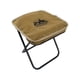thumbnail image 4 of Taburete de camping compacto para adultos con cremallera, bolso ligero y silla plegable pequeña. Caqui, 4 of 9