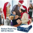 thumbnail image 3 of Thank You Gift,Flannel Blanket Best Thank You Gifts for Women 150x130CM,Thank You Teacher Gifts for Women,Thank You Gifts for Colleagues,Friends,Wife (NAVY), 3 of 6