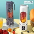 thumbnail image 5 of INNOTECH SC Portable Personal Electric USB Juicer，500ML Mini Blender Portable Blender For Shakes and Smoothies juice，12 Blades Great for Mixing，Compact、Convenient and Versatile, 5 of 8