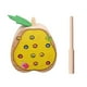 thumbnail image 3 of Juego de madera fruta oruga pesca para niños Zulema Juguete de madera, 3 of 8