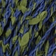 thumbnail image 3 of Plantas de hiedra artificiales, hojas de Pascua para decoración de fiestas, manualidades de costura Azul, 3 of 7