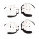 thumbnail image 4 of Botas de menudillo de caballo, resistentes a los impactos, transpirables, para equipo de protección de caballos, color blanco, M, 4 of 12