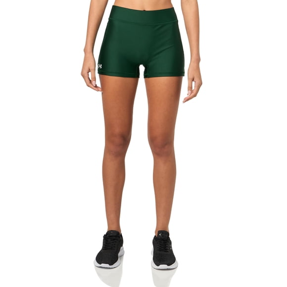 Shorts Under Armour Team Shorty 3 para Mujer Verde Bosque