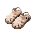 thumbnail image 4 of Odeerbi 2025 Girls Sandals Baby Girls Boys Children's Beach Shoes Soft Sole Toe Crash Sandals Roman Sandals, 4 of 5
