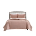 thumbnail image 2 of Chic Home Xabier 7-Piece Geometric Quilt Set, King, Rose, 2 of 5