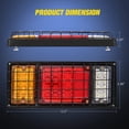 thumbnail image 2 of Kit de luces traseras Nilight 40 LED para camión, remolque y autocaravana, 2 of 6