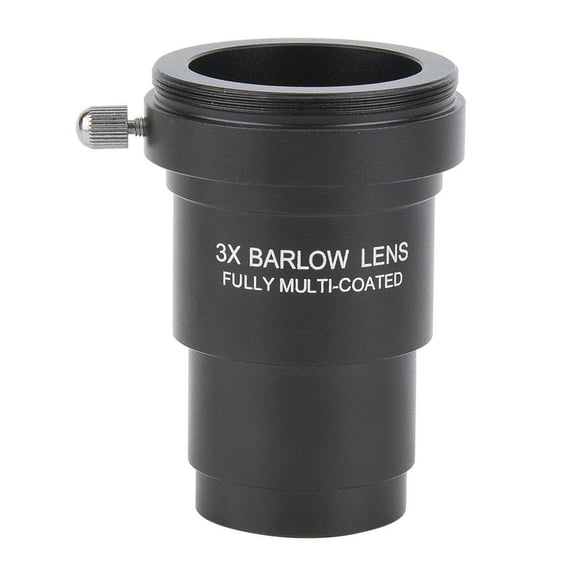 Tebru Barlow Lens 3x Barlow Lens M 42 x 0.75 mm Astronomical Telescope EyePiece