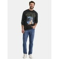 thumbnail image 2 of Star Wars Men's & Big Men's Mineral Wash Vintage Poster Graphic Print Sweatshirt, Sizes S-2XL, 2 of 5