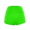 thumbnail image 6 of Yanyanz Yogalicious Leggings for Women, Women's Fashion Tight High Waist Sports Three Point Hot Pants Hollow Women's Casual Pants Yoga Shorts Green M, 6 of 6