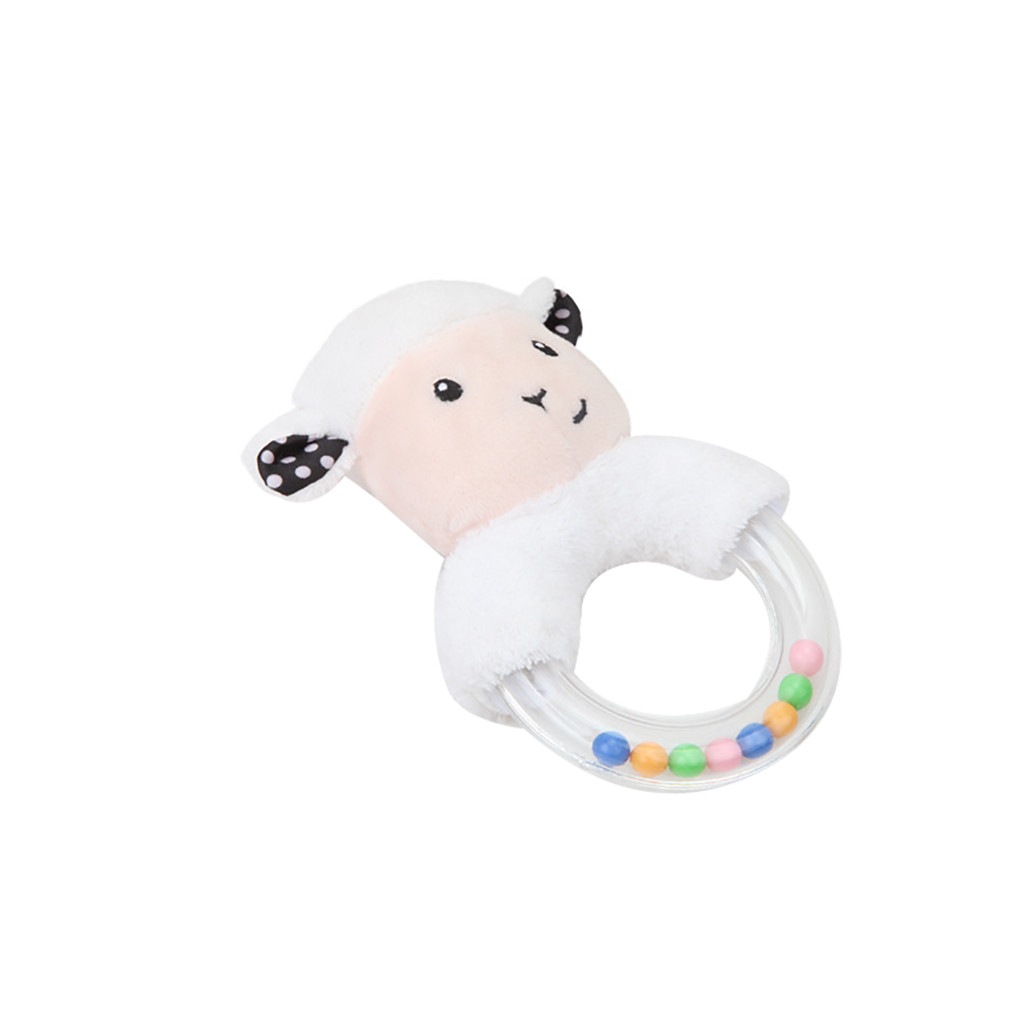 plush baby rattle
