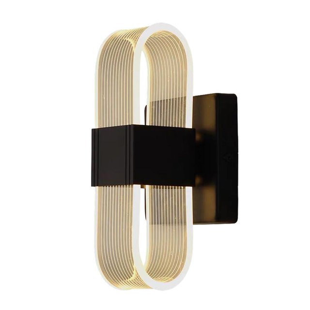 Aplique de pared Sunnimix LED Moderno Acrílico 10x20,5 cm