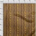 thumbnail image 3 of oneOone Rayon Beige Fabric African Wavy Stripes Craft Projects Decor Fabric Printed By The Yard 56 Inch Wide, 3 of 4