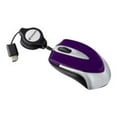 thumbnail image 3 of Verbatim Mini Travel Mouse - Mouse - optical - 3 buttons - wired - USB - purple, 3 of 5
