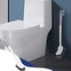 thumbnail image 4 of Cepillo de Suelo de Pvc con Mango Largo, Color Gris | Cerdas Lavables, Limpiador de Inodoros para Baño, Cocina y Suelos | Cepillo Multiusos Compacto, Duradero y Fácil de Usar., 4 of 6