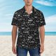 thumbnail image 2 of Fotbe Travel The World Camisa Hawaiana para Hombre Unisex – Camisa Casual de Verano con Botones de Manga Corta de Algodón y Lino,Large, 2 of 7